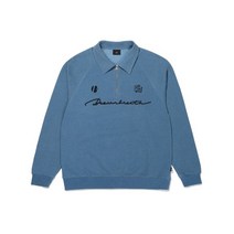 브라운브레스 BROWNBREATH PRESSURE CREWNECK - BLUE (P142925)