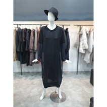 데무 우븐 패치 니트 원피스 (DW2204540)