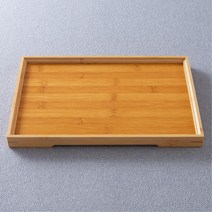 대나무 패턴 카페용 빵 쟁반 37x26 대형도마