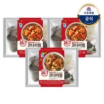 [사조대림] [대림냉동] 대림선 우거지 코다리찜 750g x3개 /간장/얼큰/냉동밀키트/간, A/B/C/형:간장2개 + 얼큰1개{C}