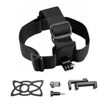 가슴 스트랩 마운트 전화 클립 브래킷 등산/스키/자전거 360 학위 회전 아이폰 화웨이 삼성 Gopro 액세서리, [02] Headband set, 02 Headband set