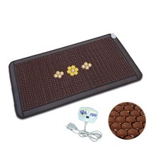 친환경편백아트 게르마늄 나노온열 싱글 매트 1인용 - 육각