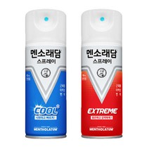멘소래담 파스 스프레이 익스트림 에스 핫타입 + 쿨타입, 단품