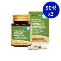 레몬 추출 엽산 건조효모 비타민B 90정X3박스 임신준비 가임기 아내 남편 임산부 임신부 임신 초기 5주 6주 7주 8주 12주 16주
