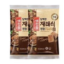 해찬들 재래식된장 엄마손맛 500g(봉지), 2개