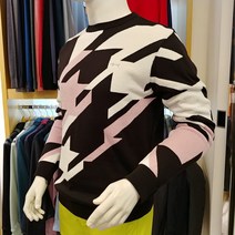 루이까스텔 21년 FW신상 남성 앞판 하운드투스 라운드 니트 티셔츠