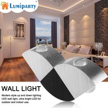 우물천장 전등 조명 간접 거실 Lumiparty 귀여운 절묘한 led 벽 빛 머리맡 램프 다 이닝 홀 침실 복도 발코, 01 Warm White (2700-3500K)
