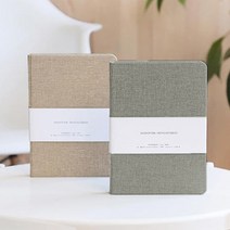 SJ인터네셔널 무지 다이어리, 코튼 브라운