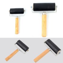 판화용 작업 롤러 6CM 고무롤러 작업롤러, 1개