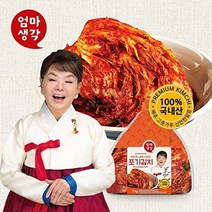 [김수미김치] 김수미 국산 김치 더프리미엄 배추 포기 김치 3kg, 단품