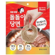 화미 돌돌이 당면 60g 찰당면 잡채당면 간편당면 면사리 사리용당면-SS