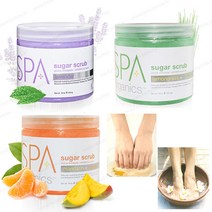 BCL 풋스파 슈가스크럽 딥 씨 쏠트 맛사지크림 마스크팩 각질제거 16oz 473ml, 4.슈가스크럽/라벤더-민트, 1개, 1개