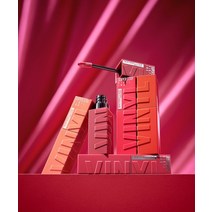 MAYBELLINE NEWYORK 2개세트 슈퍼스테이 바이닐 잉크 5종 중 택 2, 37 토마토 레드, 60 애프리콧 누드