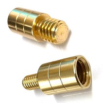 수초제거기 수초낫 뜰채 부싱 연결 나사 조인트 젠더 8mm 12mm, 호환젠더12(볼트)-8mm