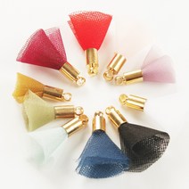 태슬 (3개)태슬부자재 테슬 수술, 조은_태슬-핑크(3개)