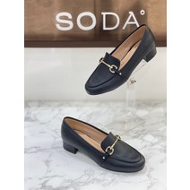 소다 SODA 여성 로퍼 2022CF021블랙 ( 발편한 슈스파 정장.데일리슈즈 로퍼 )NC신구로