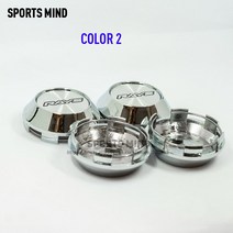 자동차 휠 센터 허브 캡 20X68MM 광선 VOLK 엠블럼 로고 CE28 림 TE37 도쿄 타임 어택, 02 COLOR 2