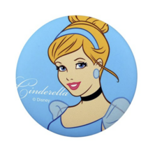 디즈니 신데렐라 원형 버튼거울, 혼합 색상, 5개