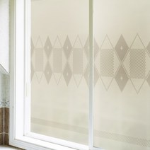 [뭉키데코] 무점착반투명시트_MSC-211_체크메이트2(C01_W90xH180cm), C01_W90xH180cm