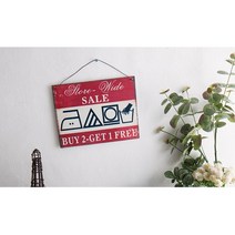 빈티지인테리어 매장 벽장식사인보드 소품 레스토랑 카페 개업선물 데코 당구장 식당