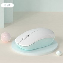 Xiaomi Asus Lenovo 노트북 무선 마우스 음소거 귀여운 일반 사무실, 화이트, 배터리 유형