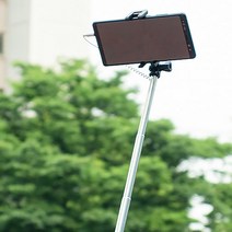 접이식 유선 셀카 봉 핸드폰 스마트폰 셀피 스틱 홀더