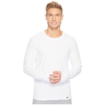 Hanro 기본 Living Long Sleeve Crew Neck Shirt