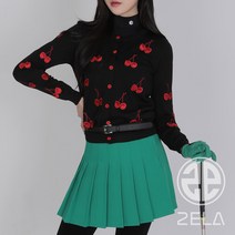 투엘라웨어 체리 여성 골프 가디건