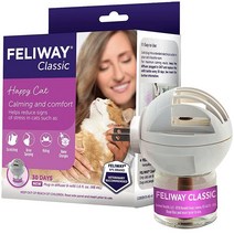Feliway 클래식캣 고양이용 카밍 디퓨저 키트 30일 스타터, 48 ml