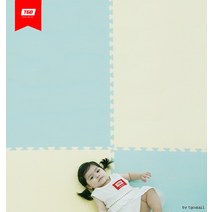 티지오 NEW 방방 퍼즐매트 100x100cm 두툼한 두께3cm 층간소음방지 방음효과 거실/아이방/놀이방/어린이집/유치원/체육관, 핑크