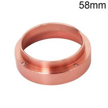 커피 바텀리스 포타필터 용 바구니 도징 링 51mm 53mm 58mm 1/2/4 컵 및 블라인드 보울 필터 교체 필터, 58mm Pink Ring