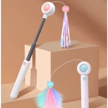 소소꾸미 고양이 힐링 장난감, 핑크