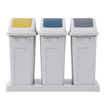 창신 리빙 대용량 분리수거함 3칸, 없음