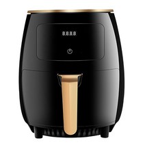 Decdeal 4.5L 대용량 공기튀김솥 스마트 터치스크린 공기 튀김솥