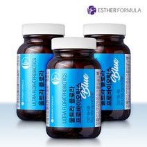 [냉장무료배송] 여에스더 유산균 블루 60c x 3병, 60캡슐