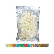 비누클레이 향기버블솝플레이 비누만들기 12색 대용량 놀이키트, 1kg, 하늘