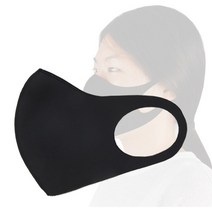 숨쉬기 편한 얼굴 패션 시원한 소재 빨아쓰는 다회용 3d 편의점 깔끔한 면 마스크 연예인, 단품, 단품