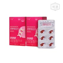 바른 코엔자임Q10 2박스/2개월분x(500mgx30캡슐) 코엔자임큐텐/코큐텐/항산화/혈행건강 설선물 건강보조식품, 1세트, 30개입