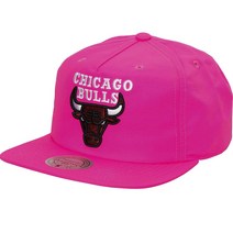미첼앤네스 시카고 불스 NBA 네온 나일론 공용 스냅백