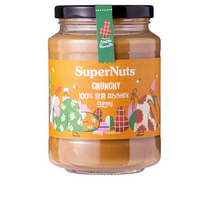 슈퍼너츠 100% 땅콩 피넛버터 크런치, 5개, 460g