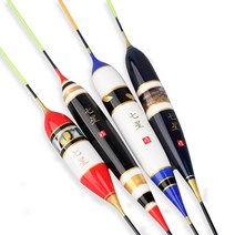 999피싱 칠성 민물찌 4종 모음, 레드화이트 1호(45cm/3.5g)