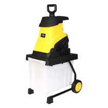 잔가지파쇄기 이동식 톱밥 목재 농기계 나뭇가지, 2500W 분쇄기 + 40m 전원 코드
