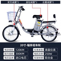 전기 자전거 전동 킥보드 배달 운동 패달 겸용 리튬 배터리 휴대용 남성 여성 알루미늄 합금, 주행00km9