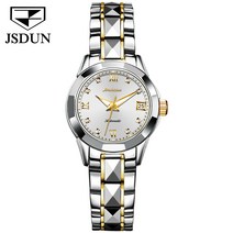 JSDUN 여성 명품 오토매틱 명품 손목시계 메탈시계 방수시계 야광 - 8813