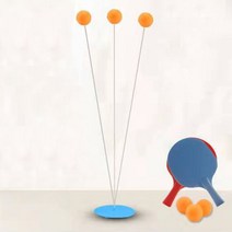 셀프탁구연습 놀이 게임 핑볼 핏퐁 핑퐁 실내 유산소운동 홈트 1인용 혼자하는 싱글리턴볼, 고급형