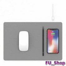 ForU932 고속 무선 충전 마우스패드 더스트그레이 잡화 생활용품 가정잡화 집안용품, 상세페이지 참조