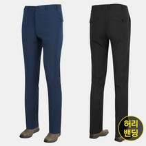 남자 지짐이 스판 밴딩 골프 바지 BNPT6 중년 봄 여름