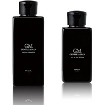 일본직발송 6. GENTLE·A·MAN GENTLEAMAN 페이셜 클렌저(150ML)＆올인원 세럼(100ML) 세트【선물 맨즈 선물, One Size, One Color