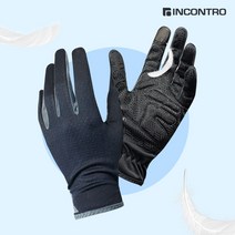 인콘트로 논슬립 쿨 메쉬 긴장갑 스마트터치 미끄럼방지 등산 자전거 낚시 남자 여자 아웃도어 스포츠 장갑, 빨강색