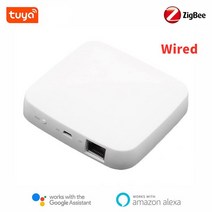 2023년 wifiTuya 스마트 게이트웨이 허브 멀티모드 홈 브리지 와이파이 블루투스 지그비 무선 원격 제어, 04 Zigbee Wired Gateway